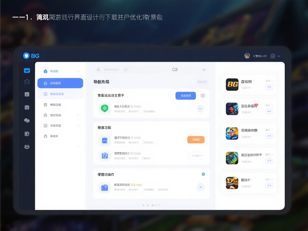 揭秘BG大游官网下载后的最佳功能:全面深度评测 特点一:直观简洁的界面设计,优化操作体验
不论是