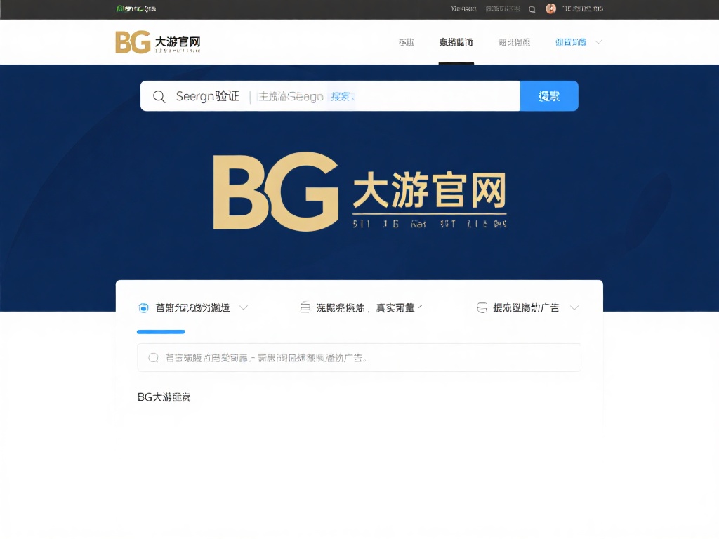 BG大游官方网址是多少?最新入口链接揭秘 搜索引擎验证:在主流搜索引擎上检索“BG大游官网”
