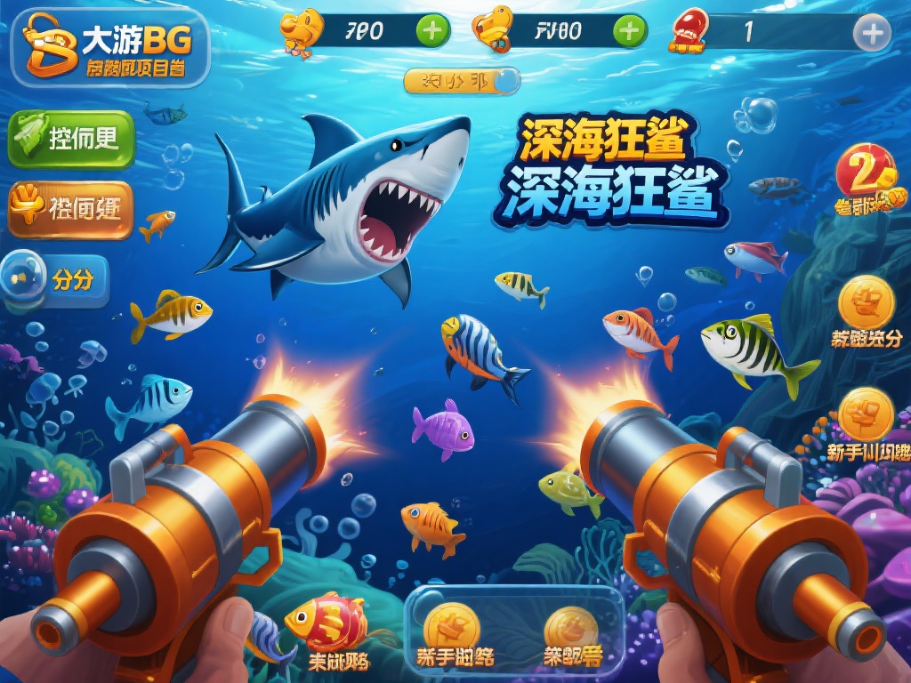 捕鱼游戏
捕鱼游戏由于其操作简便、玩法多样，也成